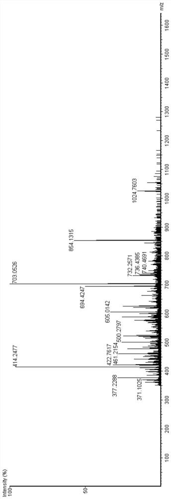 Bioactive peptide ASEPPVLDVKRPFLC as well as preparation method and application thereof