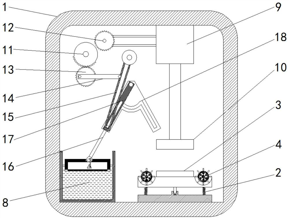 Textile processing and ironing equipment capable of automatically adding wet cloth