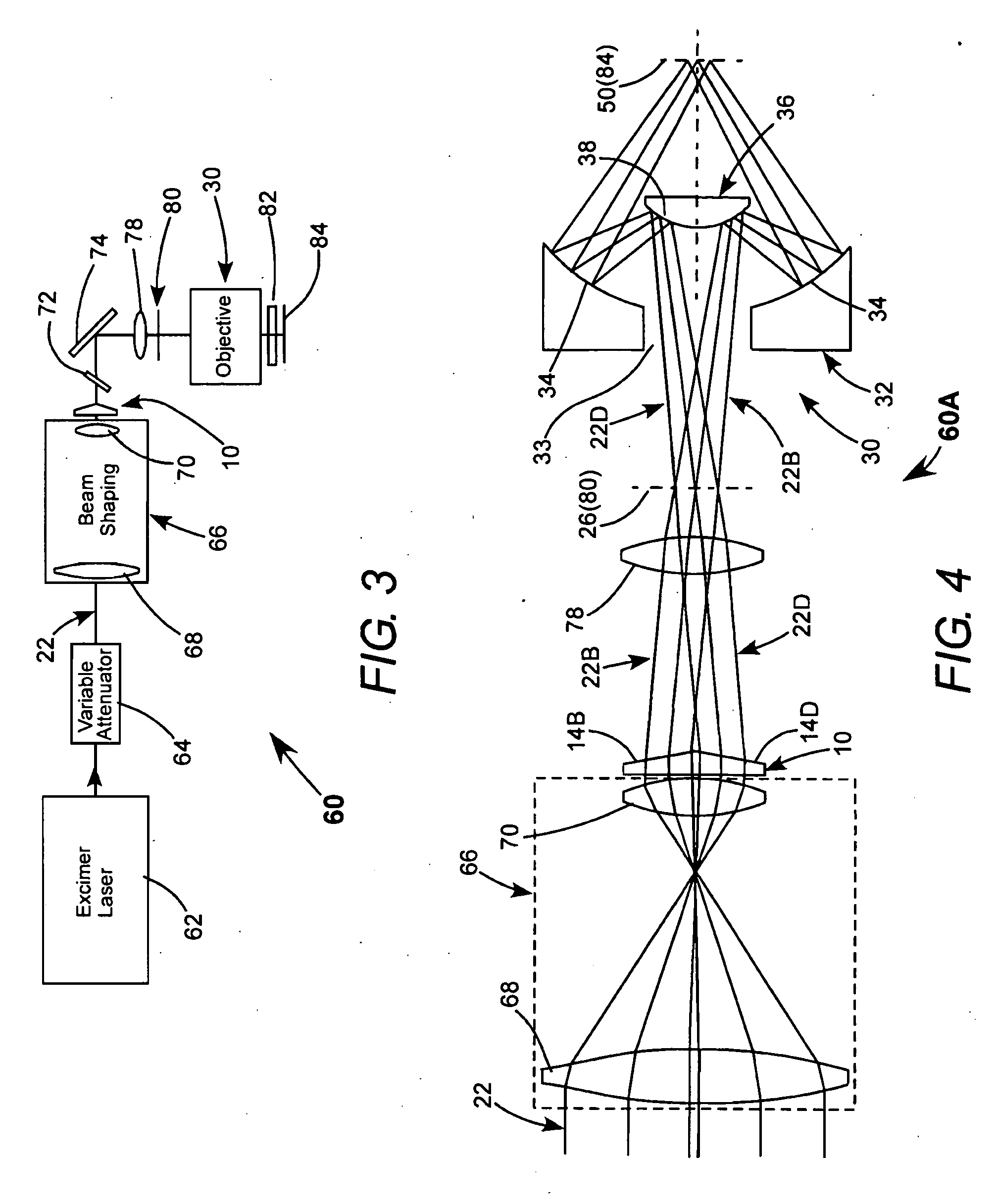 Apparatus for projecting a reduced image of a photomask using a schwarzschild objective