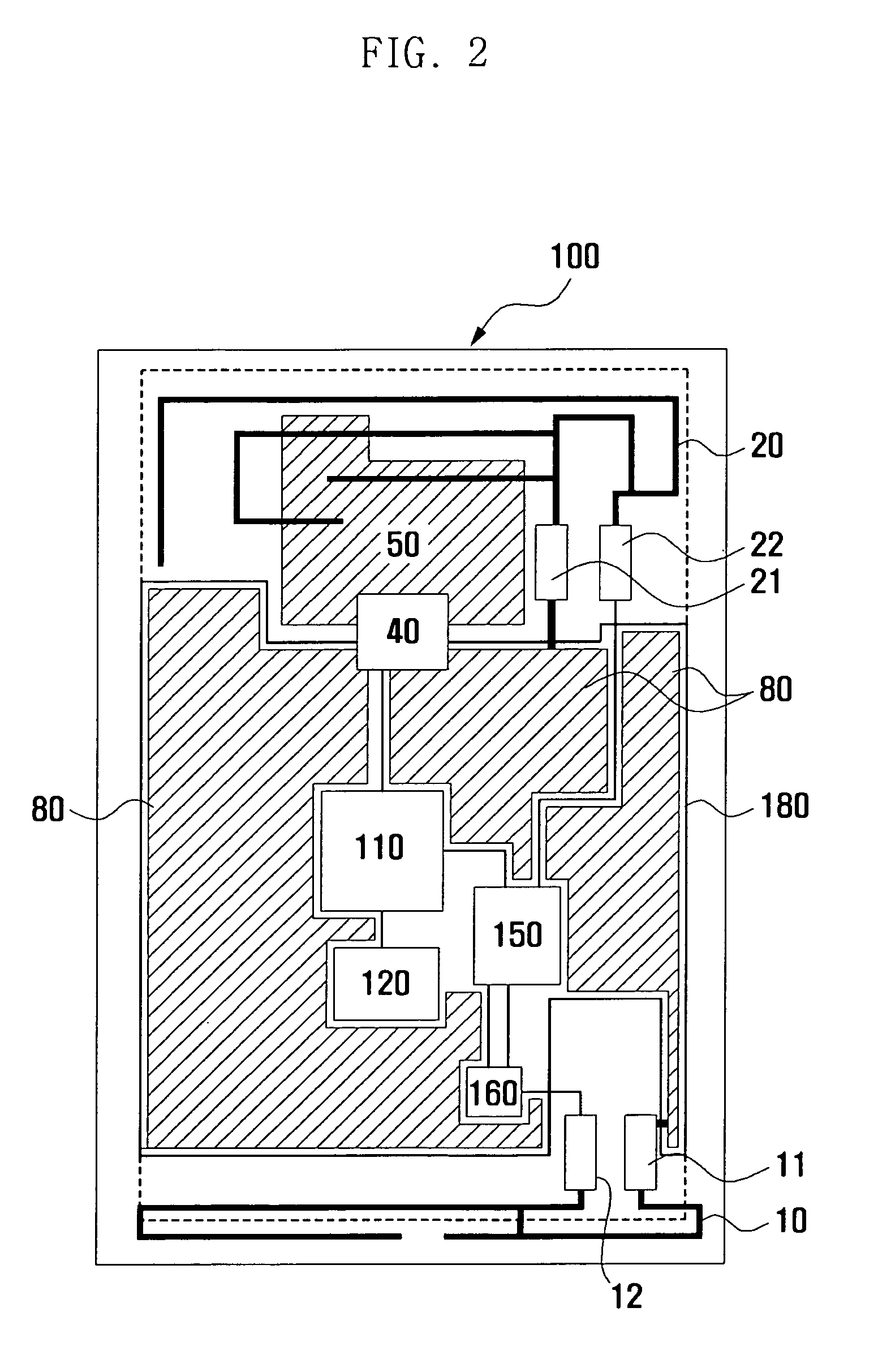 Mobile terminal and method of operating antenna thereof