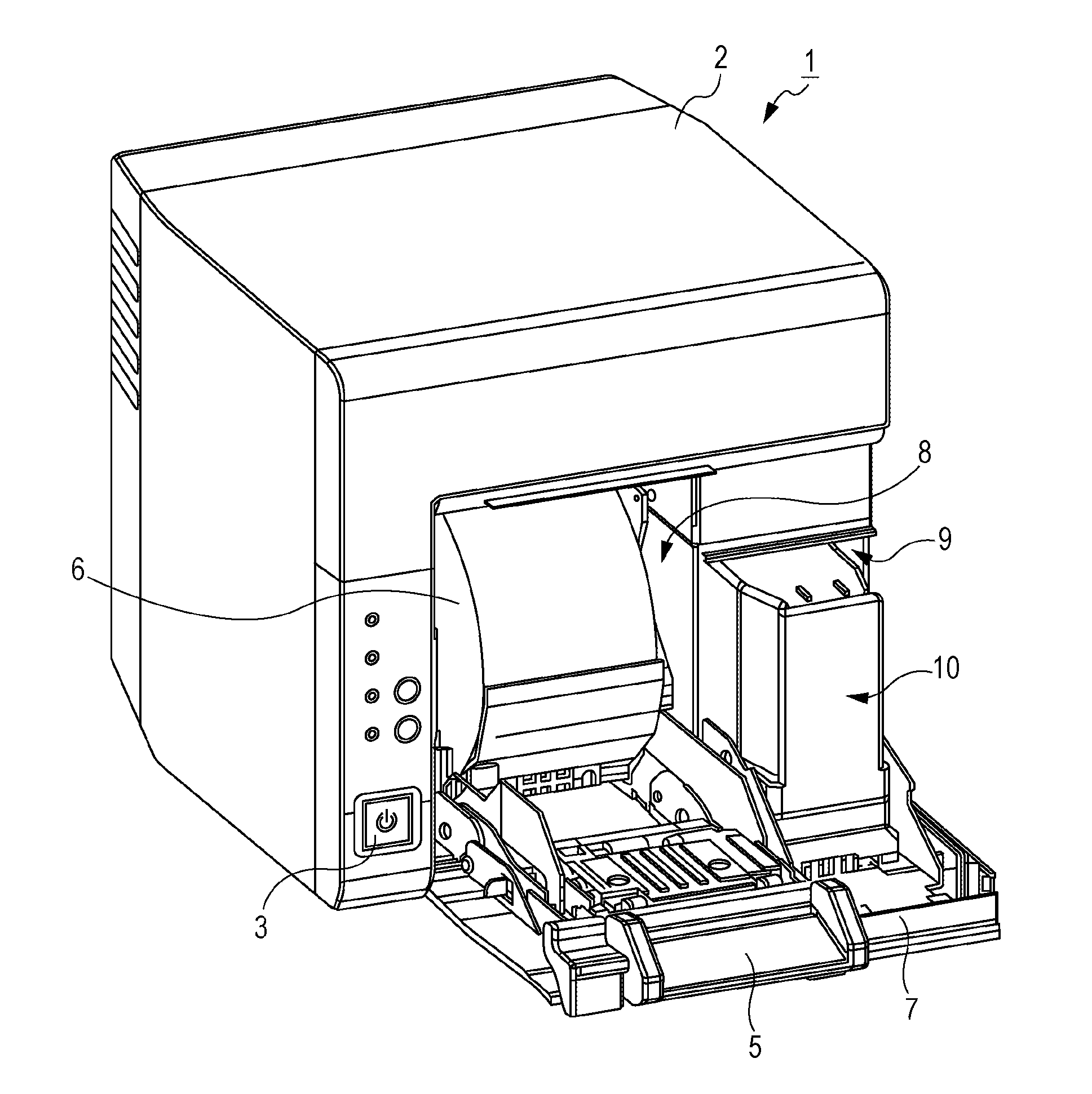 Liquid absorbent and printer