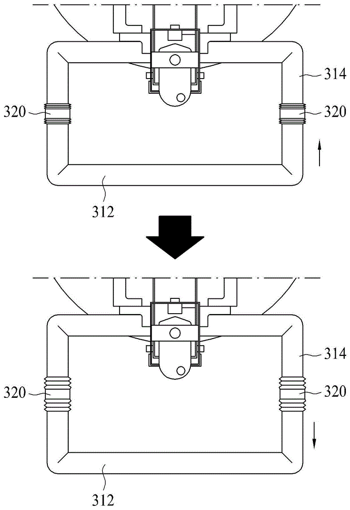 Mobile lift with driver assistance system with adjustable rotational force