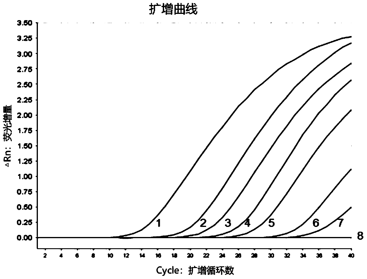 Dual real-time fluorescence quantitative detection method for CEV (carp edema virus) and KHV (Koi herpesvirus)