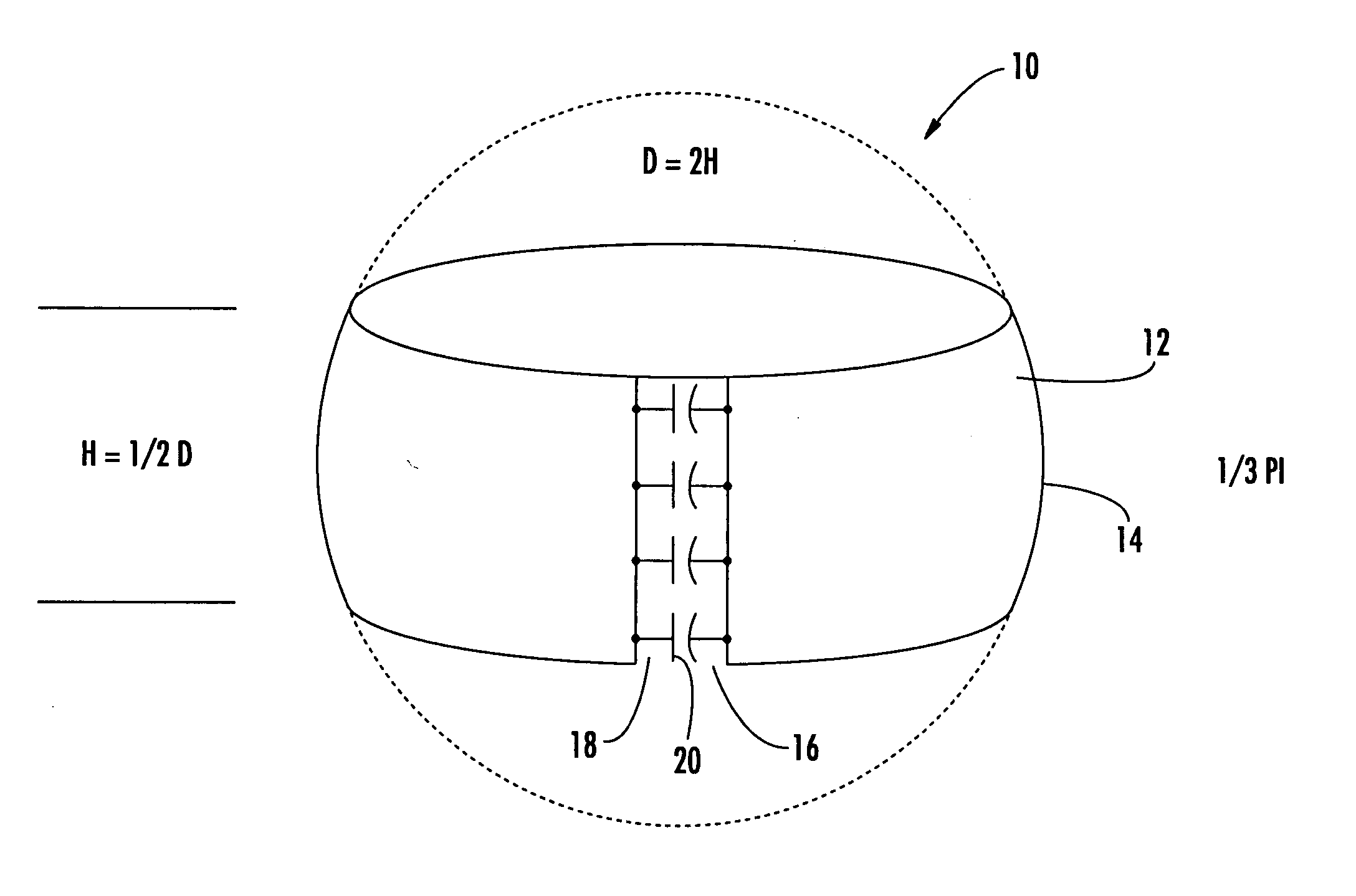 Spherical ring antenna