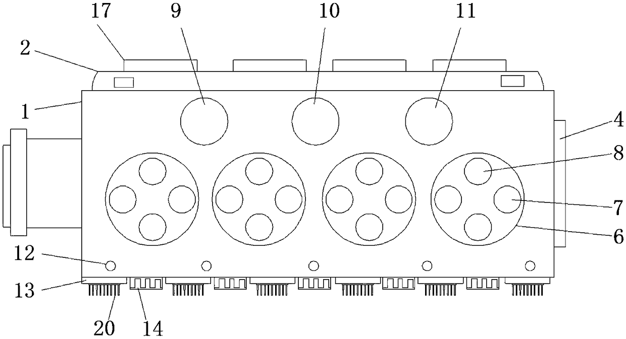 Engine sound-absorbing air cylinder cover