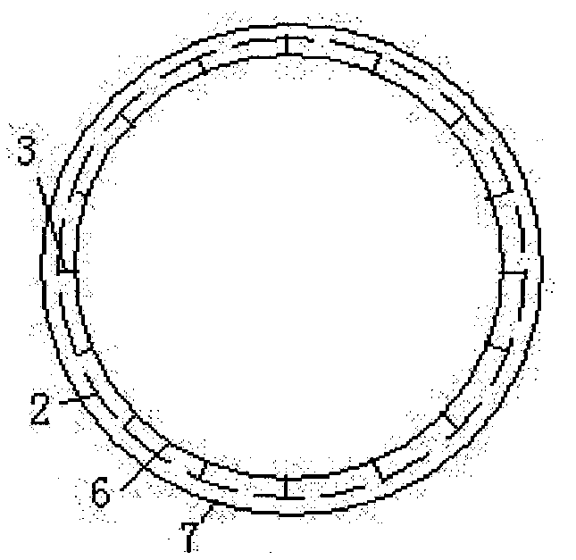 Novel hypersonic missile outer-layer wind turbine blade heat preventing and cooling technology