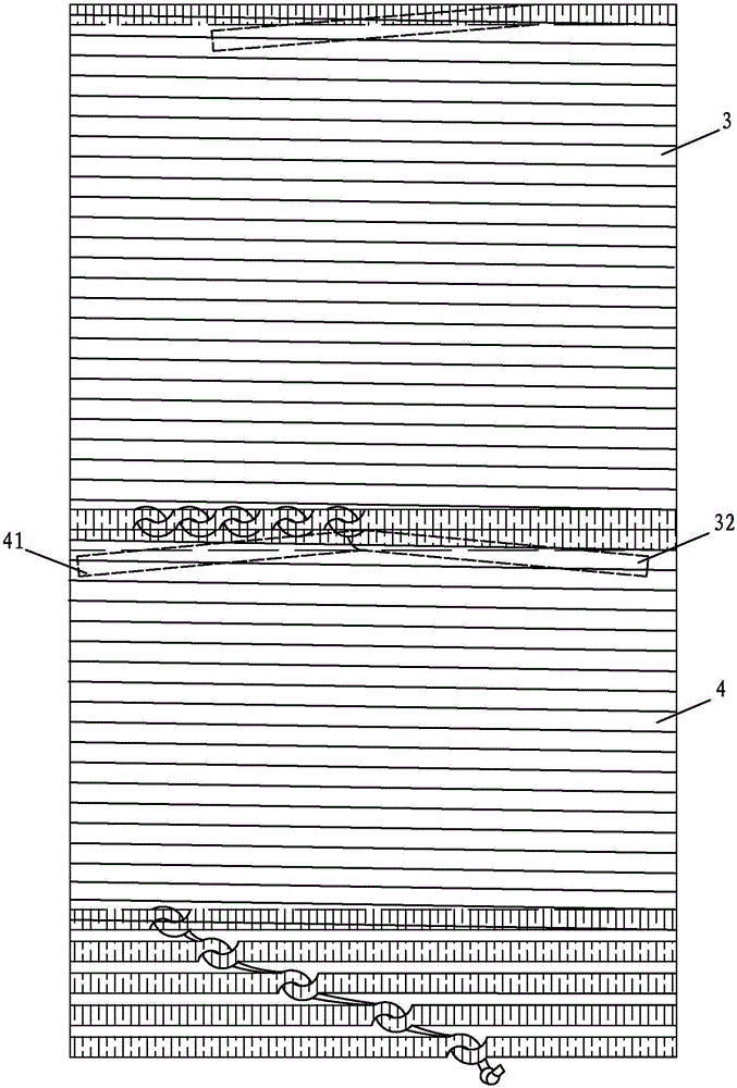 Carbon fiber strip reinforced structure component and implementation method thereof