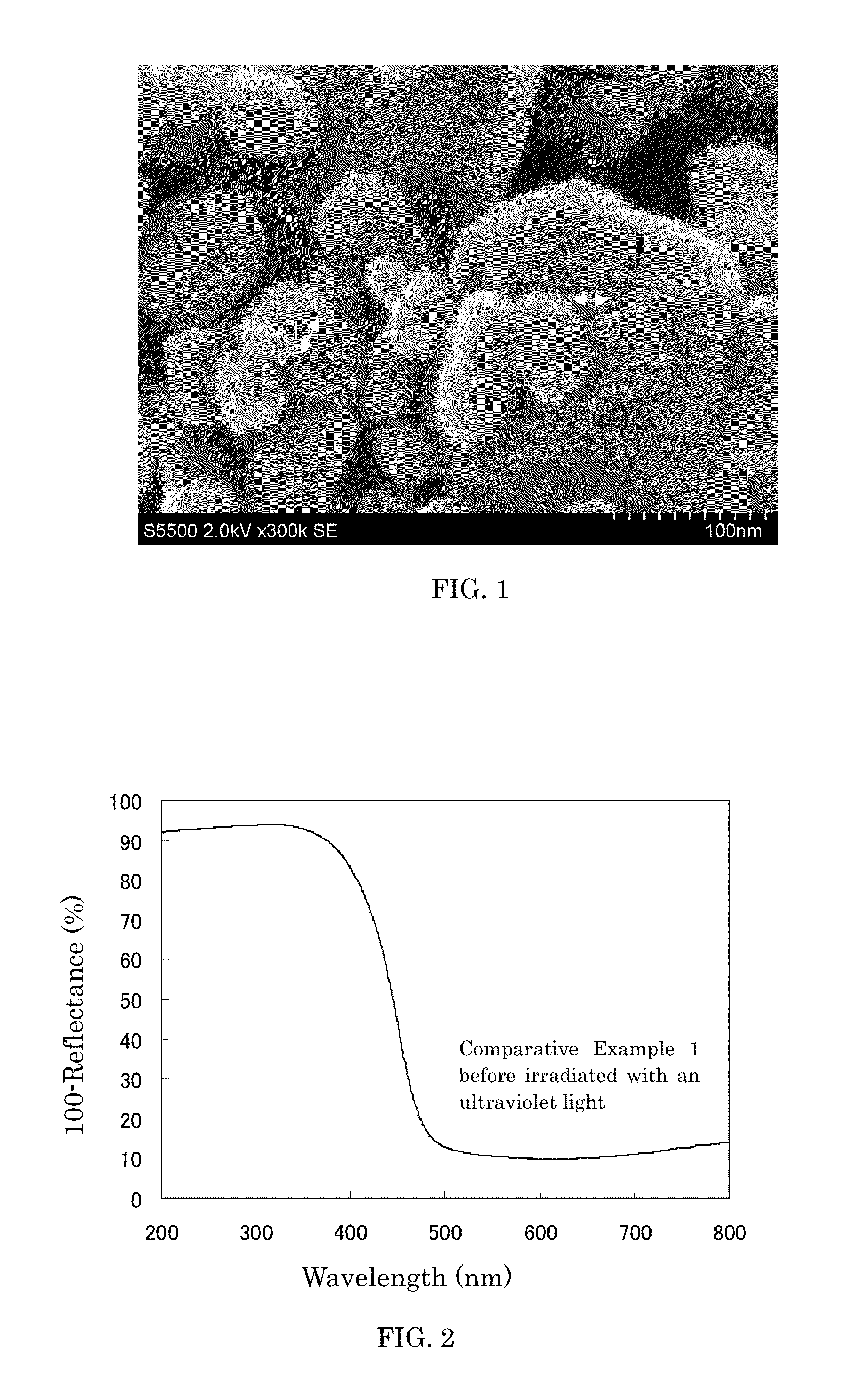 Tungsten oxide photocatalyst modified with copper ion, and process for production thereof