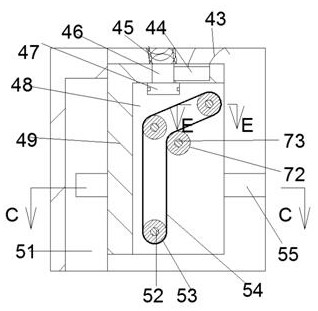 Water-saving bathtub scrubbing device with automatic scrubbing function