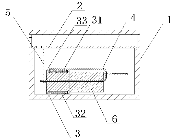 A receiver with an improved driving structure