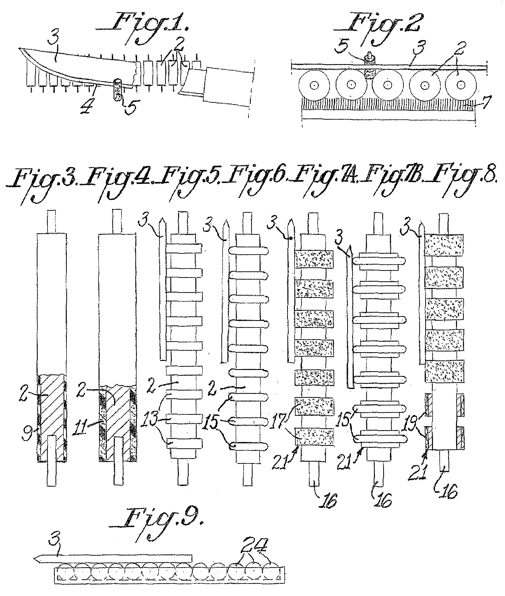 Knife sharpener with improved knife guides