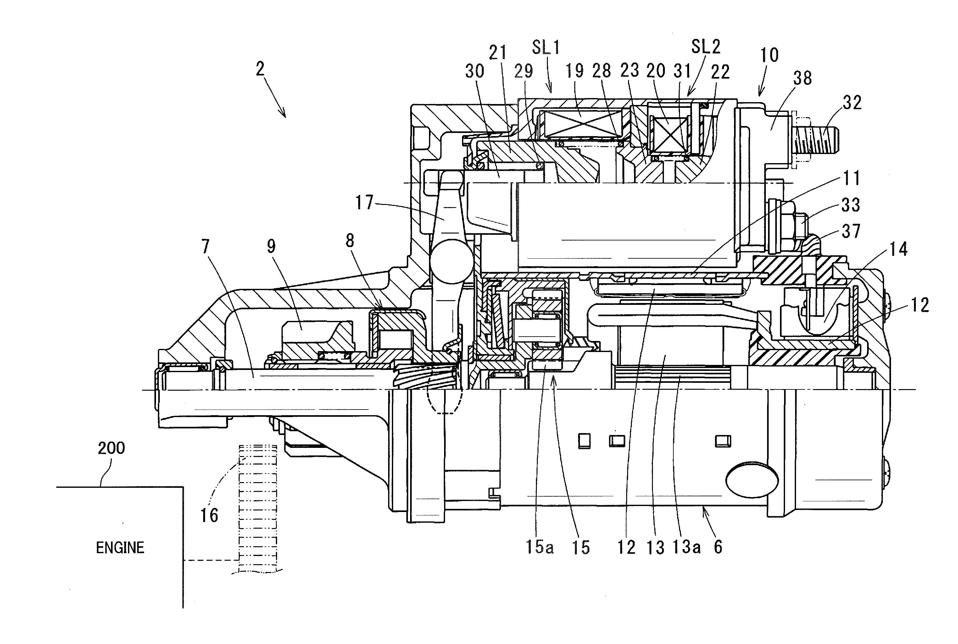 Engine starting apparatus