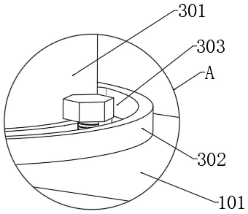 Medicine pounding device for medicine processing