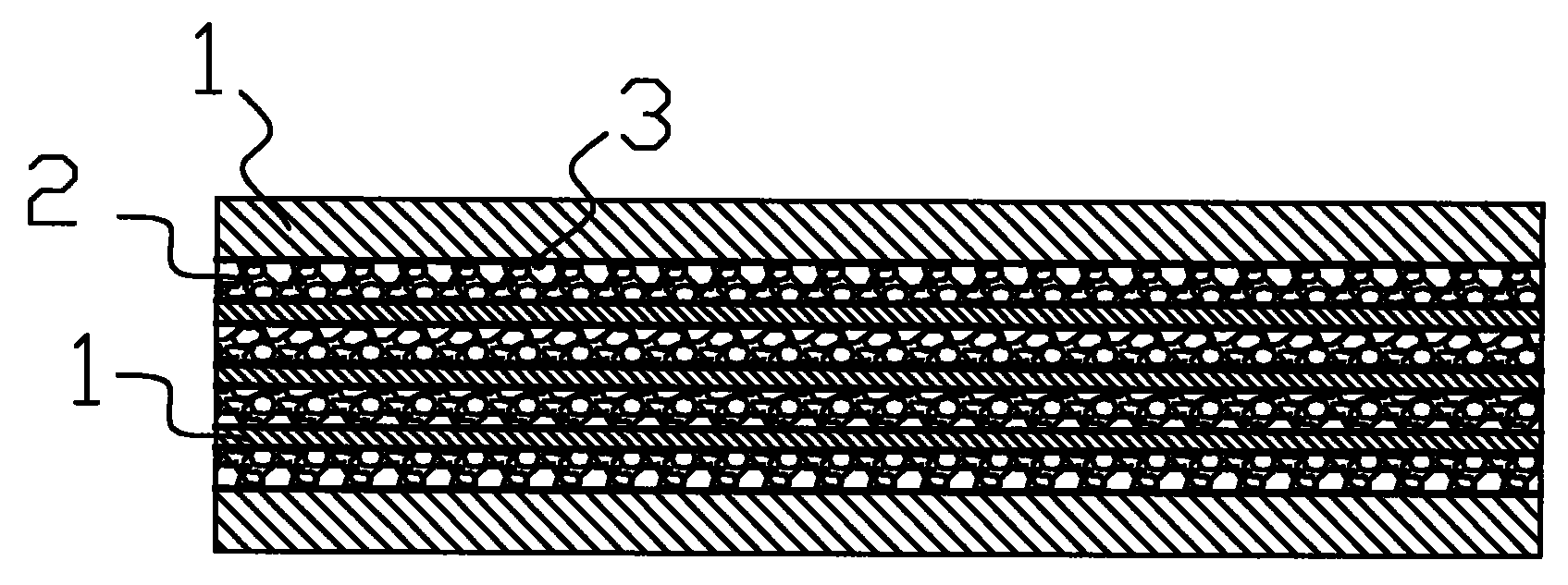 Multilayer perlite composite flame-retardant sheet and preparation method thereof