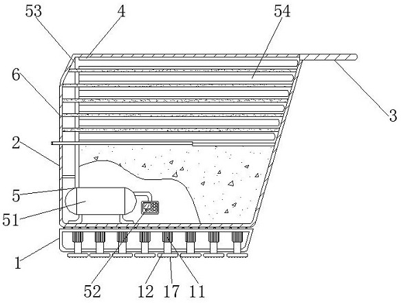 A support and protection frame for underwater robots adapting to many terrains