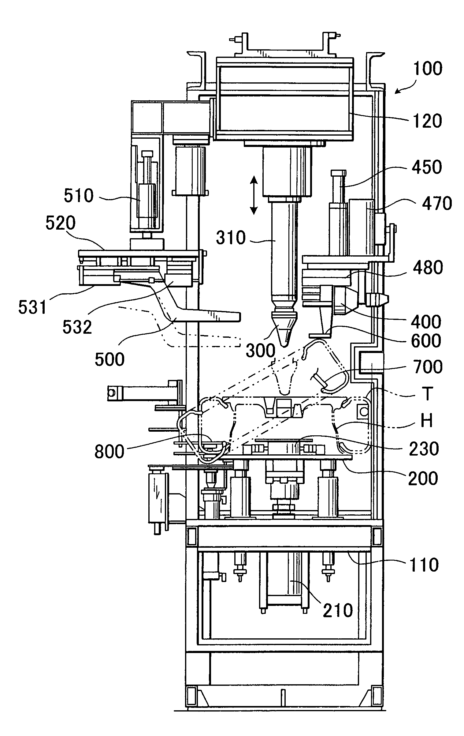 Tire mounter and method of mounting tire