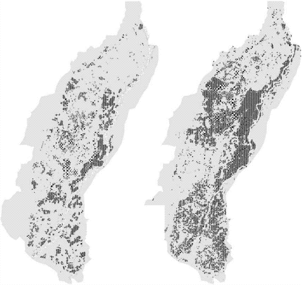 Analysis method and analysis system for evolution process of wetland landscape