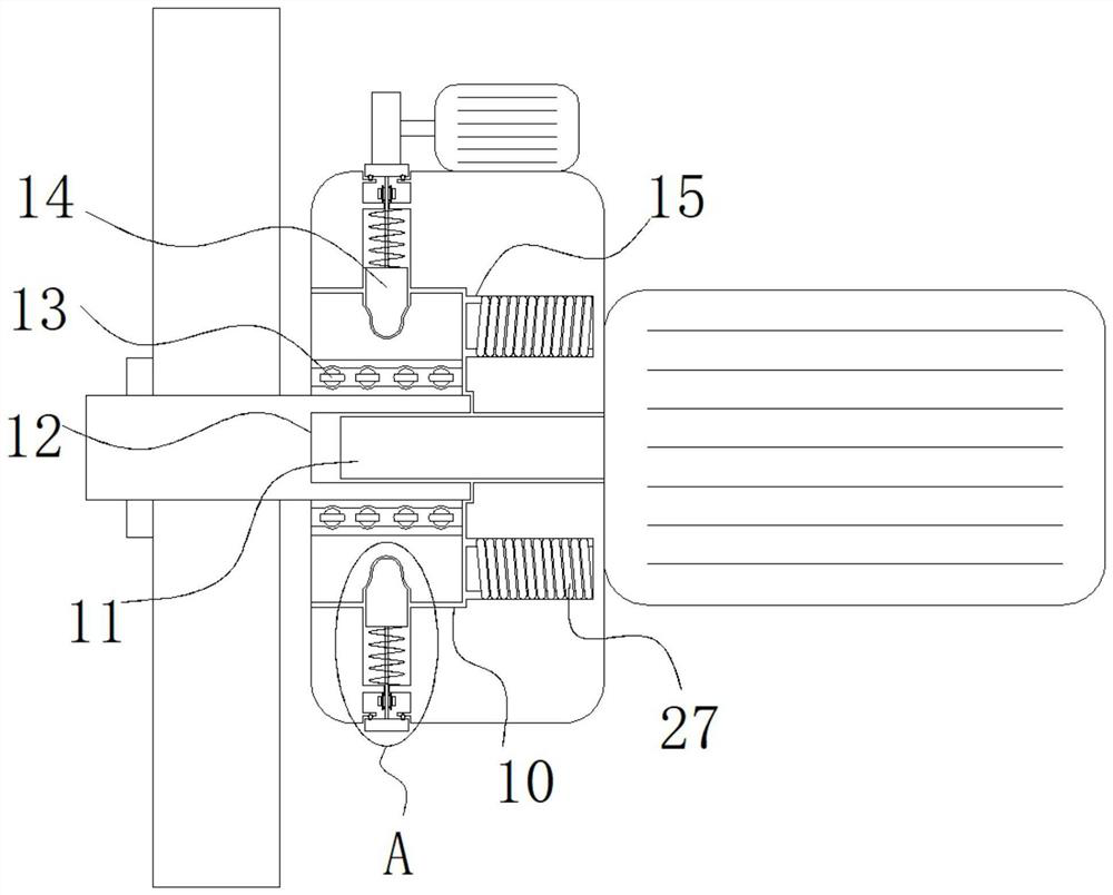 Rapid connecting structure of grinding disc of grinding machine tool