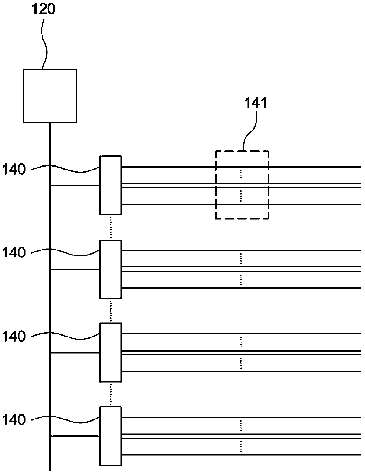 An electrostatic protection structure and display device