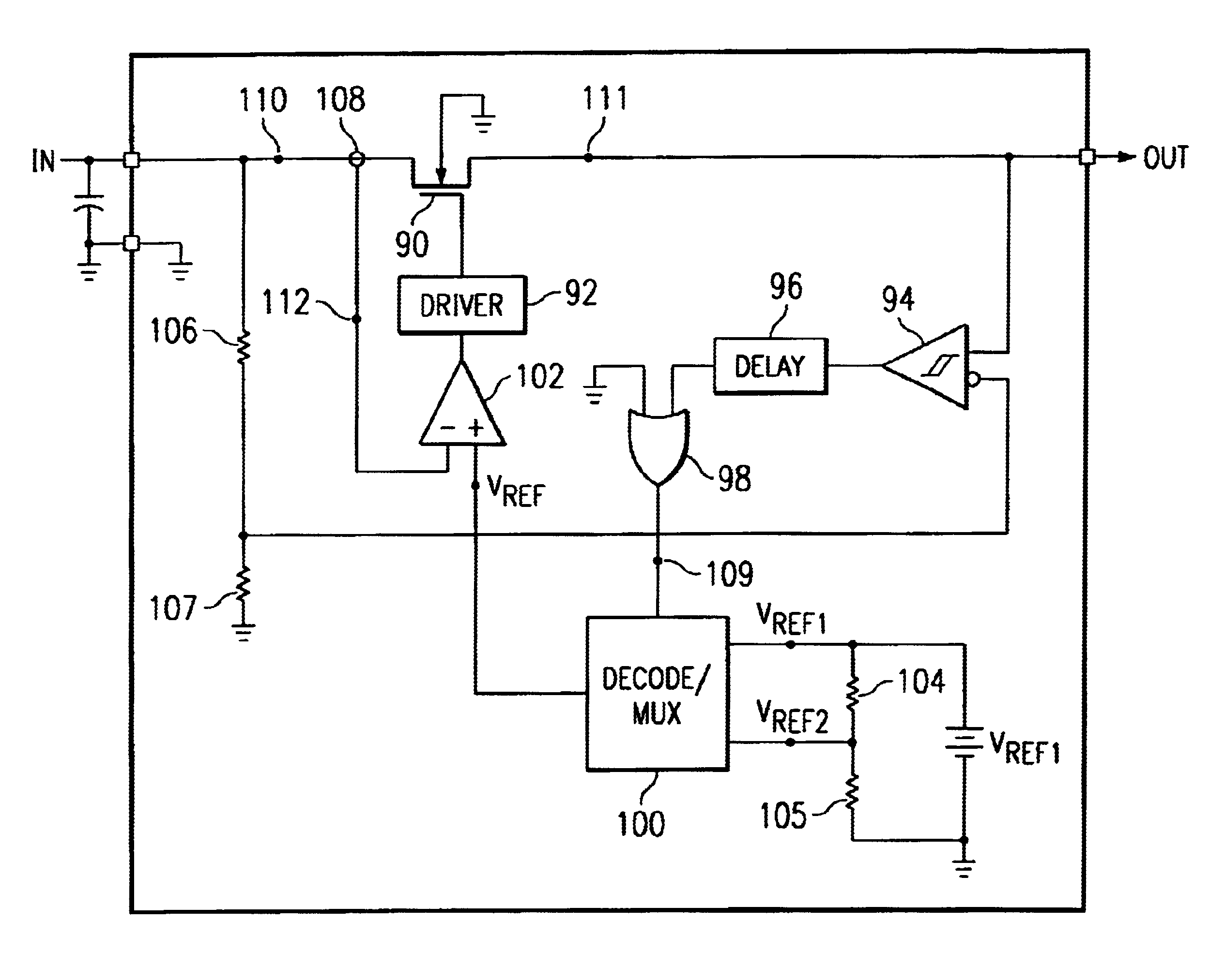 Inrush current control method using a dual current limit power switch