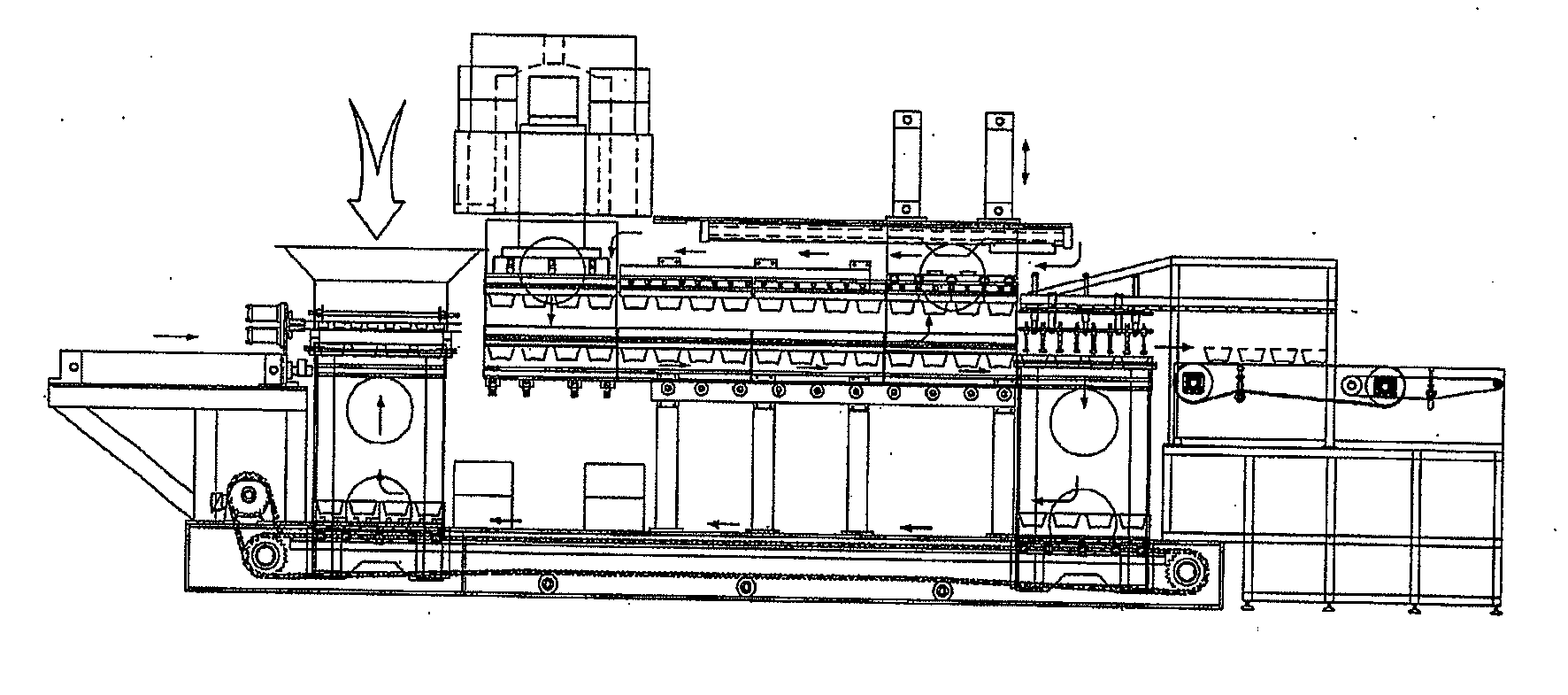 Apparatus and method for fabricating molded container using compression molding machine