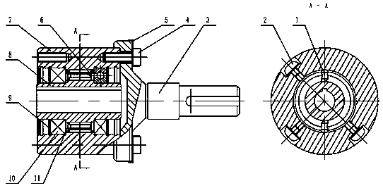 Overload clutch for speed reducer