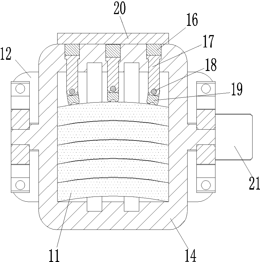 Grinding wheel segment manufacturing method and cutting clamp for implementing same