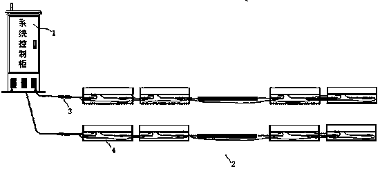 Intelligent light-emitting marked line