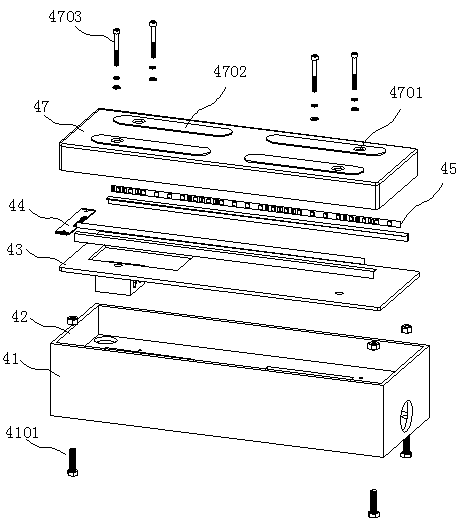 Intelligent light-emitting marked line