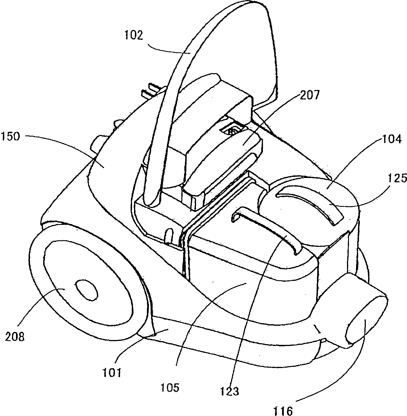 Electric vacuum cleaner