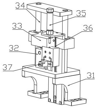 Terminal pin shaping equipment suitable for different types