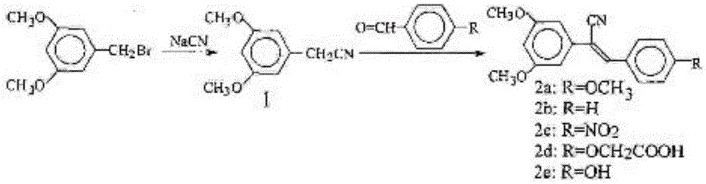 Cyano-containing resveratrol analogue and preparation method and purpose thereof