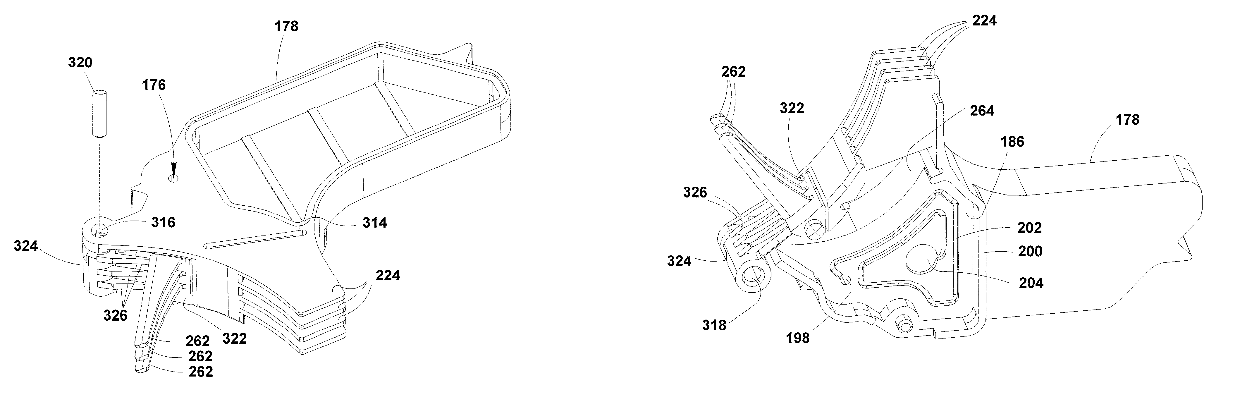 Filter assembly for a data storage device