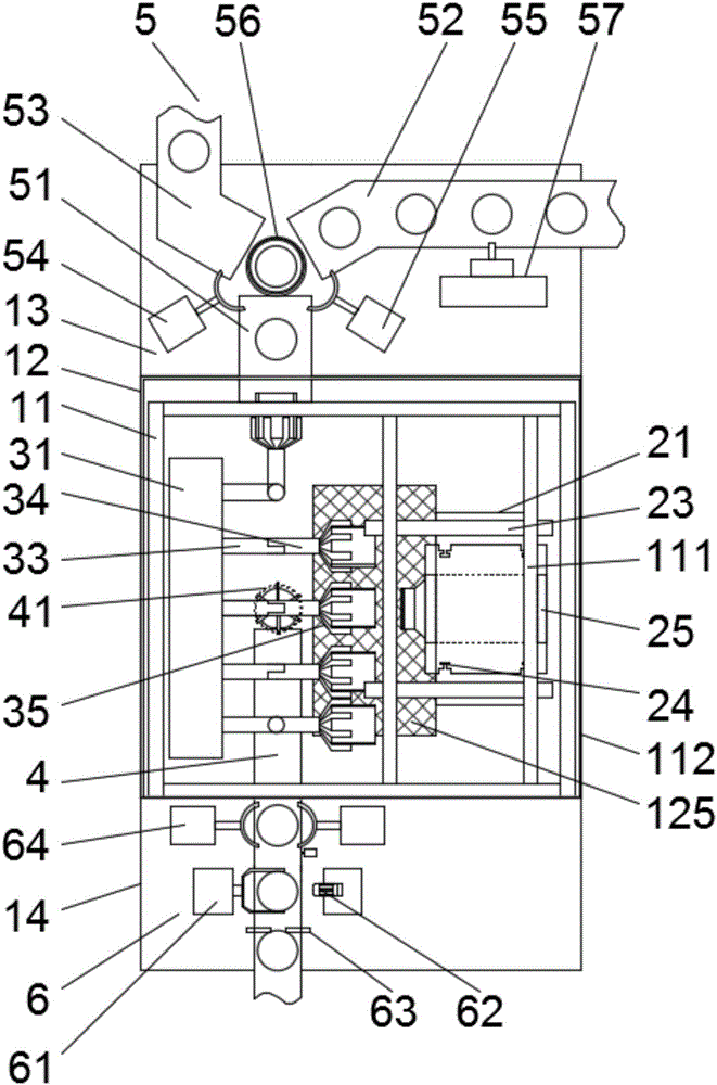 Adjustable sorting detecting grinding machine