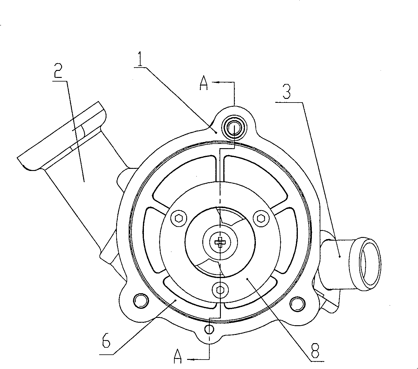 Engine mechanical pressurizing apparatus