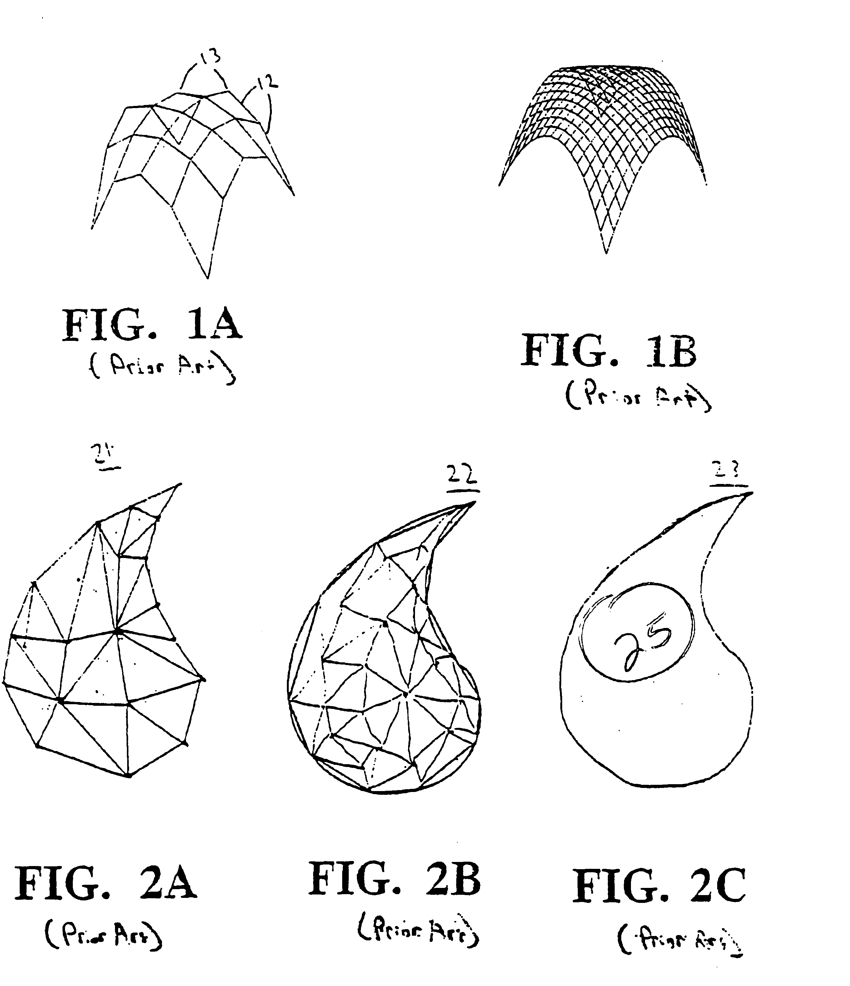Method and system for efficiently evaluating and drawing NURBS surfaces for 3D graphics