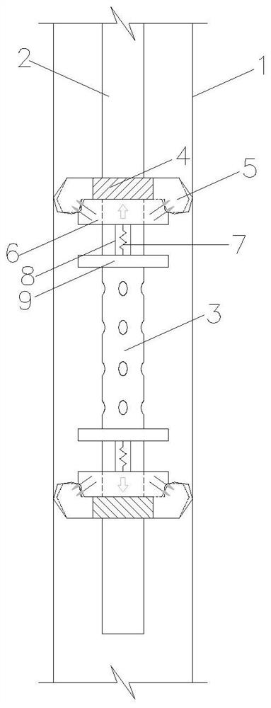 A controllable bidirectional pulp stop device for sleeve valve tube