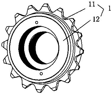 Clutch lock assembly, flywheel assembly and bicycle set or electric vehicle set