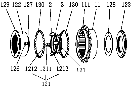 Clutch lock assembly, flywheel assembly and bicycle set or electric vehicle set