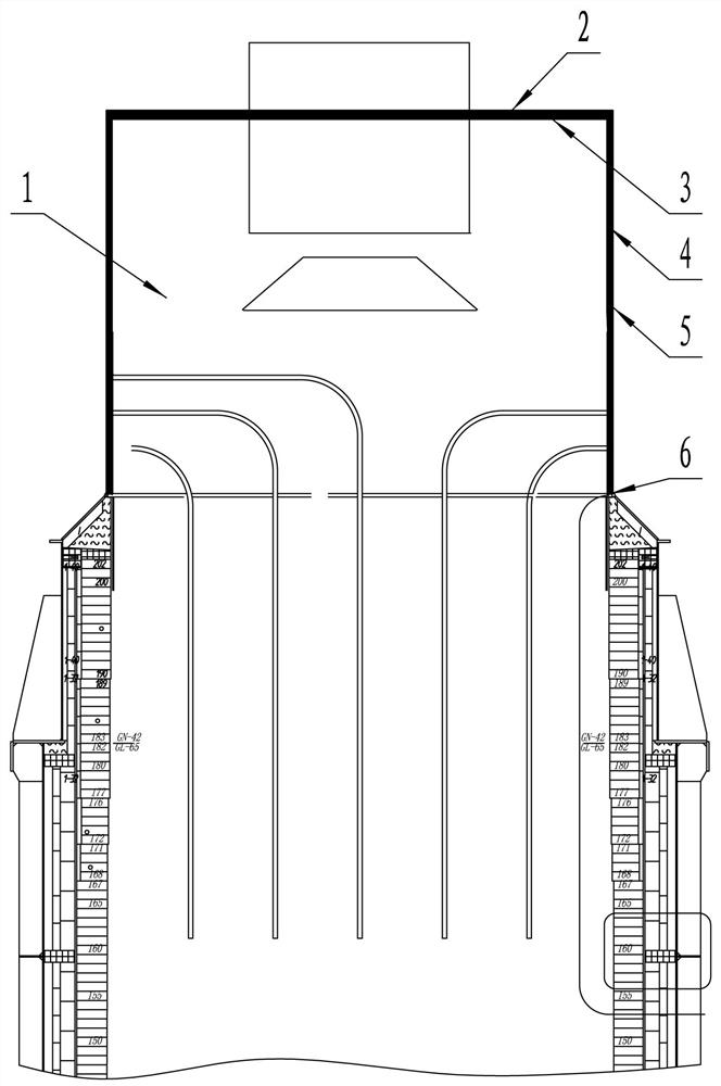 Heat preservation construction method for preheating zone of double-chamber kiln