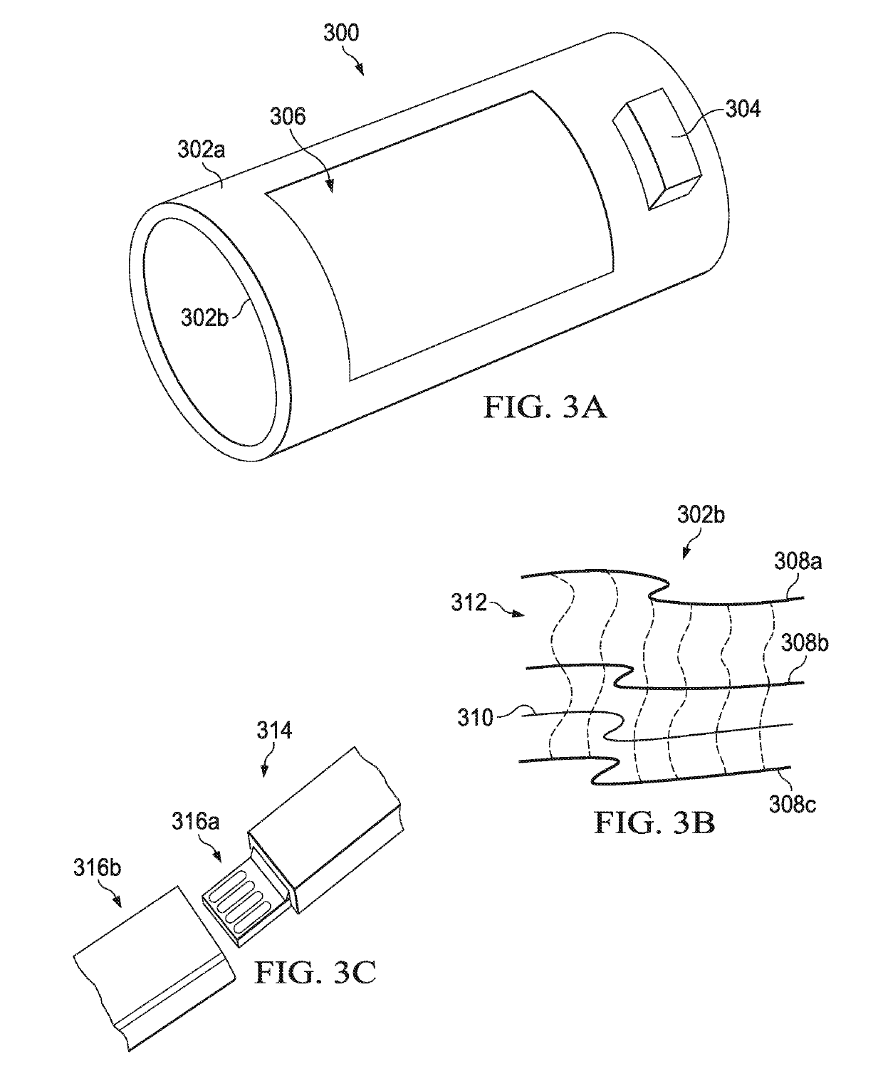 Low-profile wearable scanning device