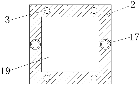 UV-LED exposure light source bracket