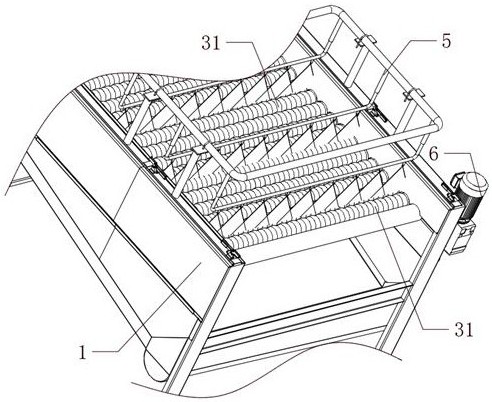 A processing equipment for deep cleaning and preservation of seafood