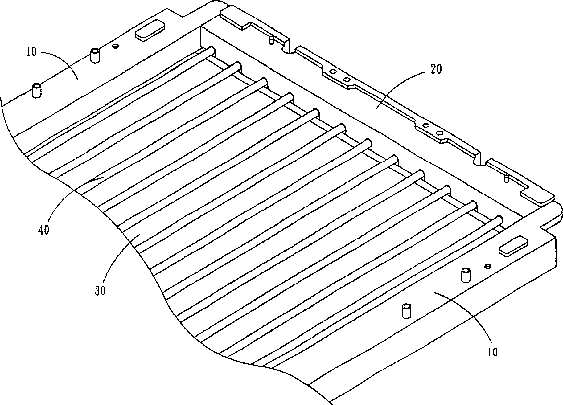 Noise reducing device used for backlight module