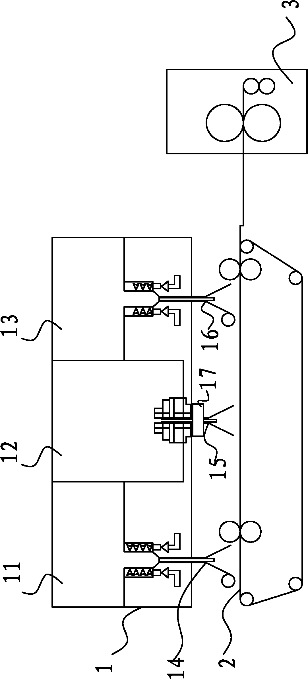 High-barrier non-woven fabric composite material, and manufacturing method and special equipment thereof