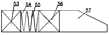 Wire drawing device for metal mobile phone rear shell