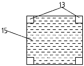 A cube test device for monitoring the mechanism of water flow in karst medium and its test method