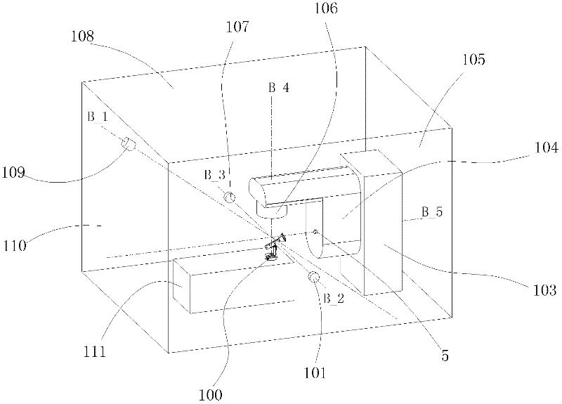 Optical detection system using additional light sources