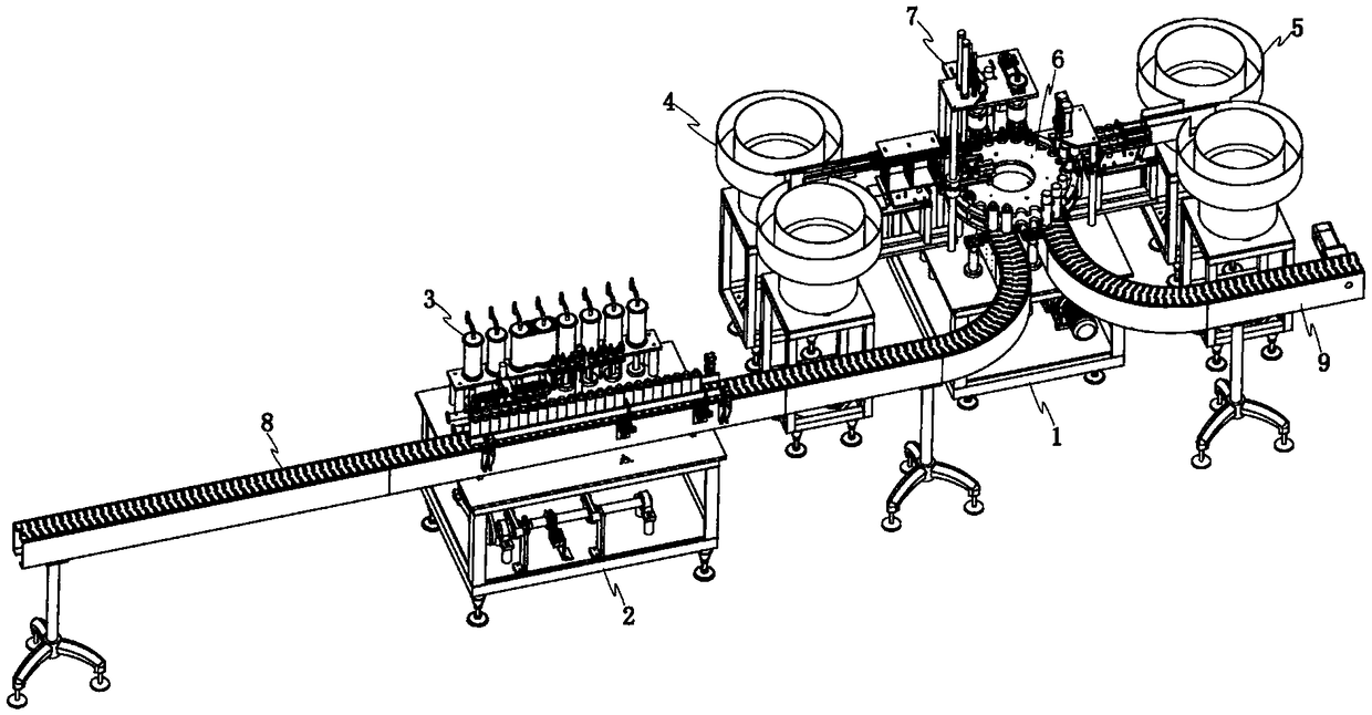 Edible oil bottling machine