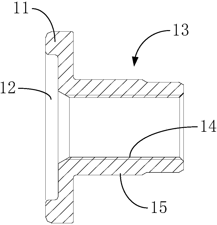 Production technique for irregular pipeline connector